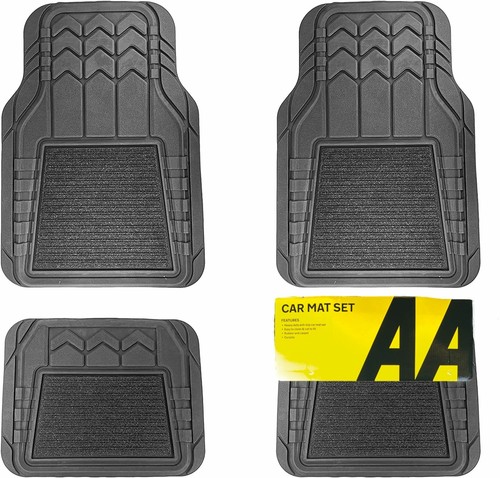 Rubber car mats set with - rubber,